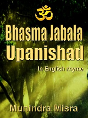 cover image of Bhasma Jabala Upanishad